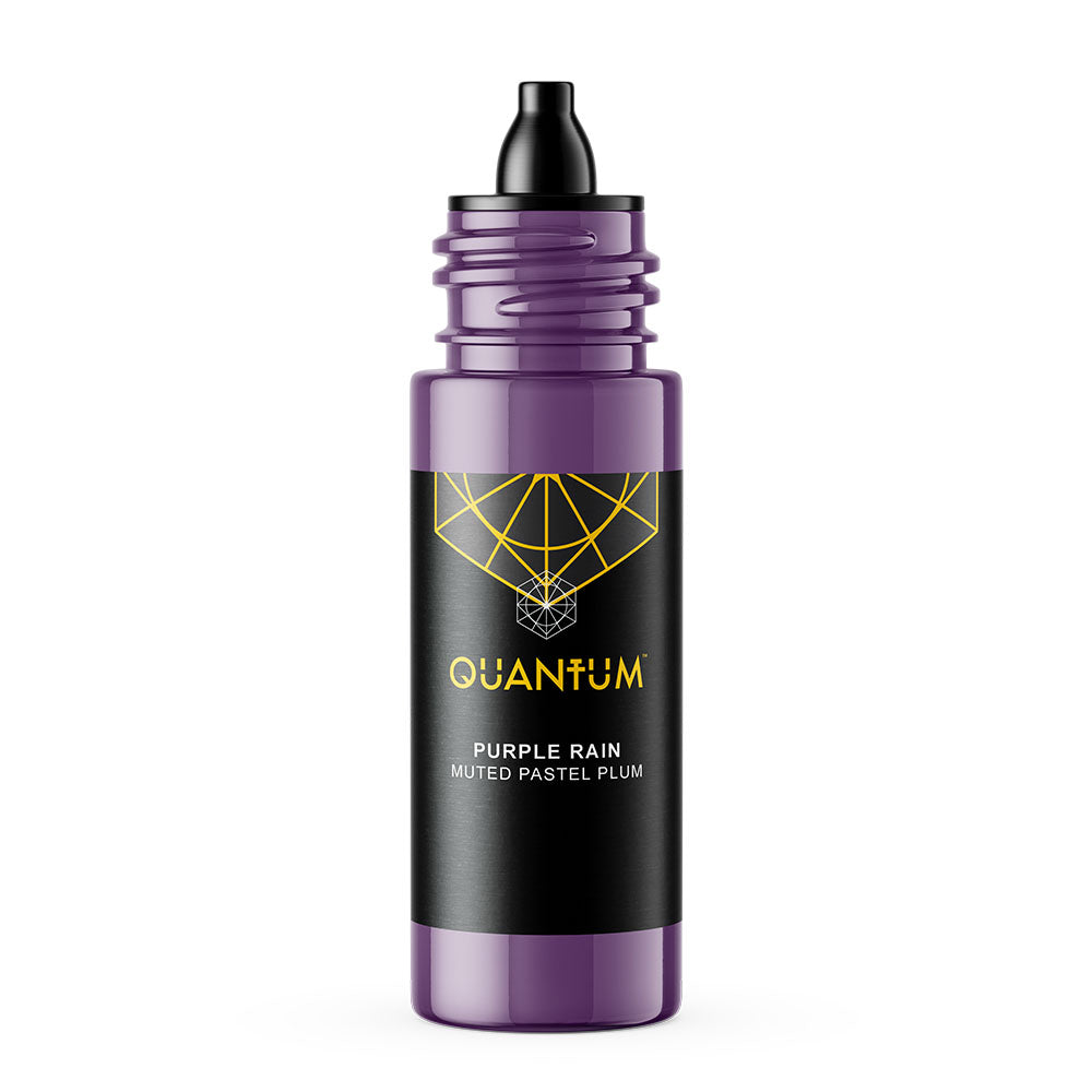 Quantum Premium Tattoo Ink - 1oz Purple Rain (Muted Pastel Plum) 30ml