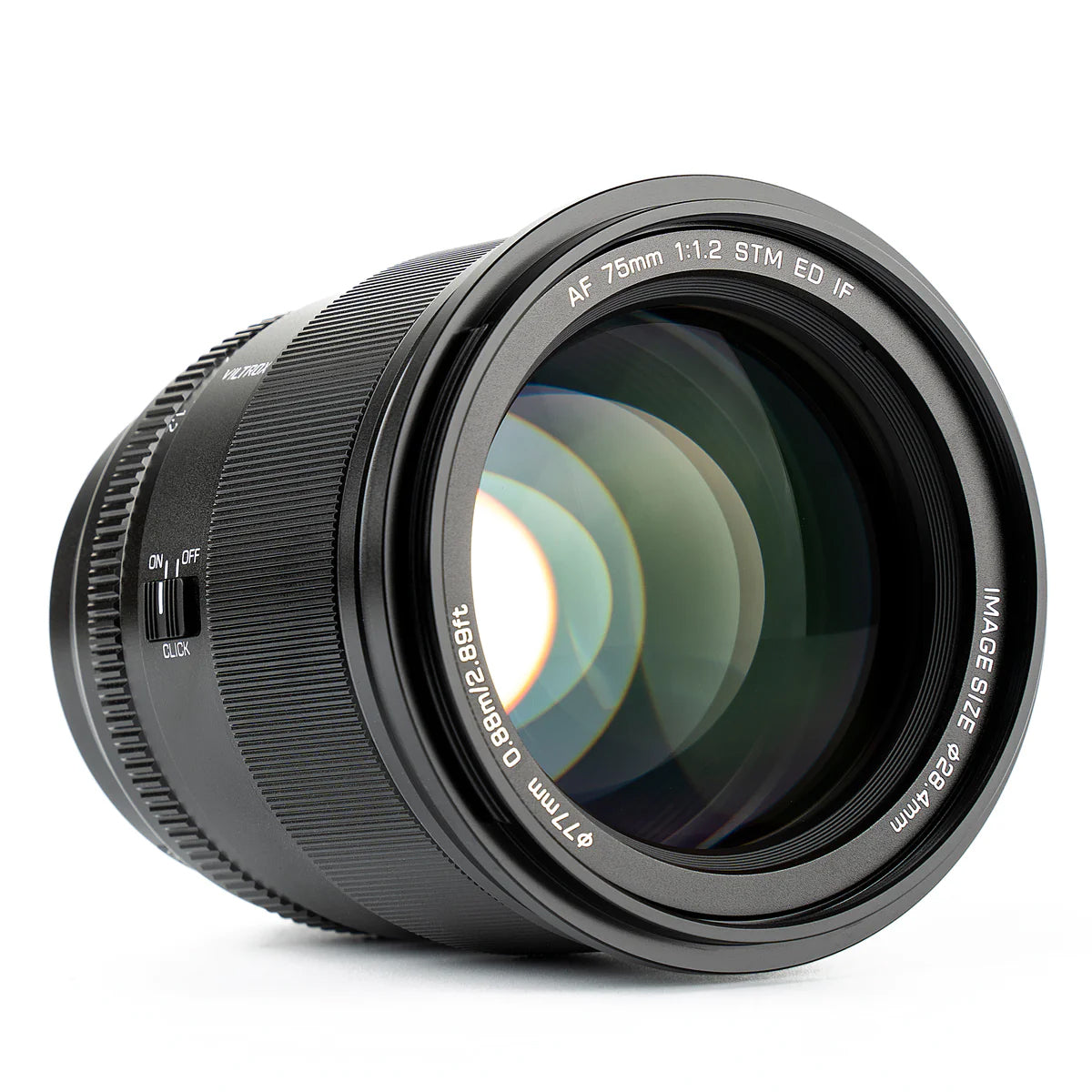 Viltrox Auto Focus 75mm f1.2 E PRO Prime Lens for Sony E-Mount VL-AF7512-E