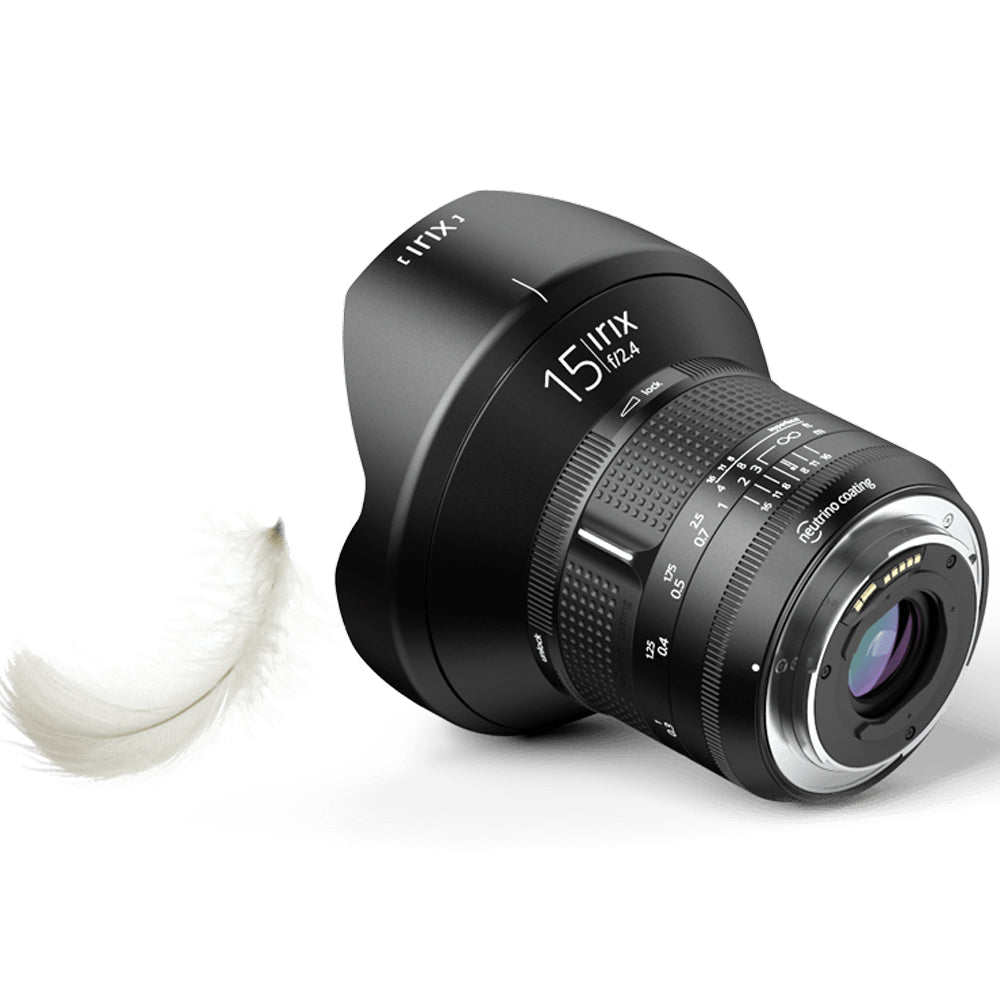 Irix 15mm Firefly prime, manual focus wide angle lens for Nikon DSLR&