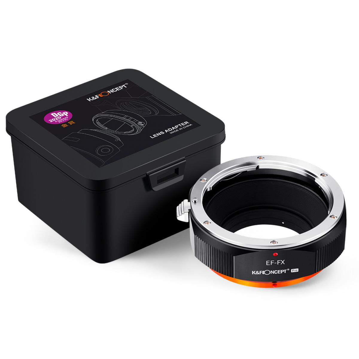K&F Concept M12115 PRO Lens Adapter for Canon EOS EF to Fuji FX - KF06-450