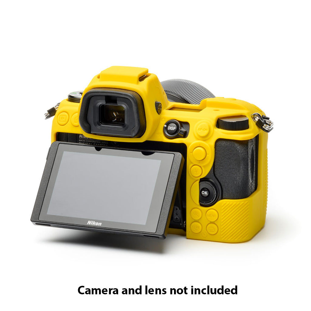 easyCover PRO Silicon Case for Mirrorless Nikon Z5 / Z6 II / Z7 II - Yellow - ECNZ5Y
