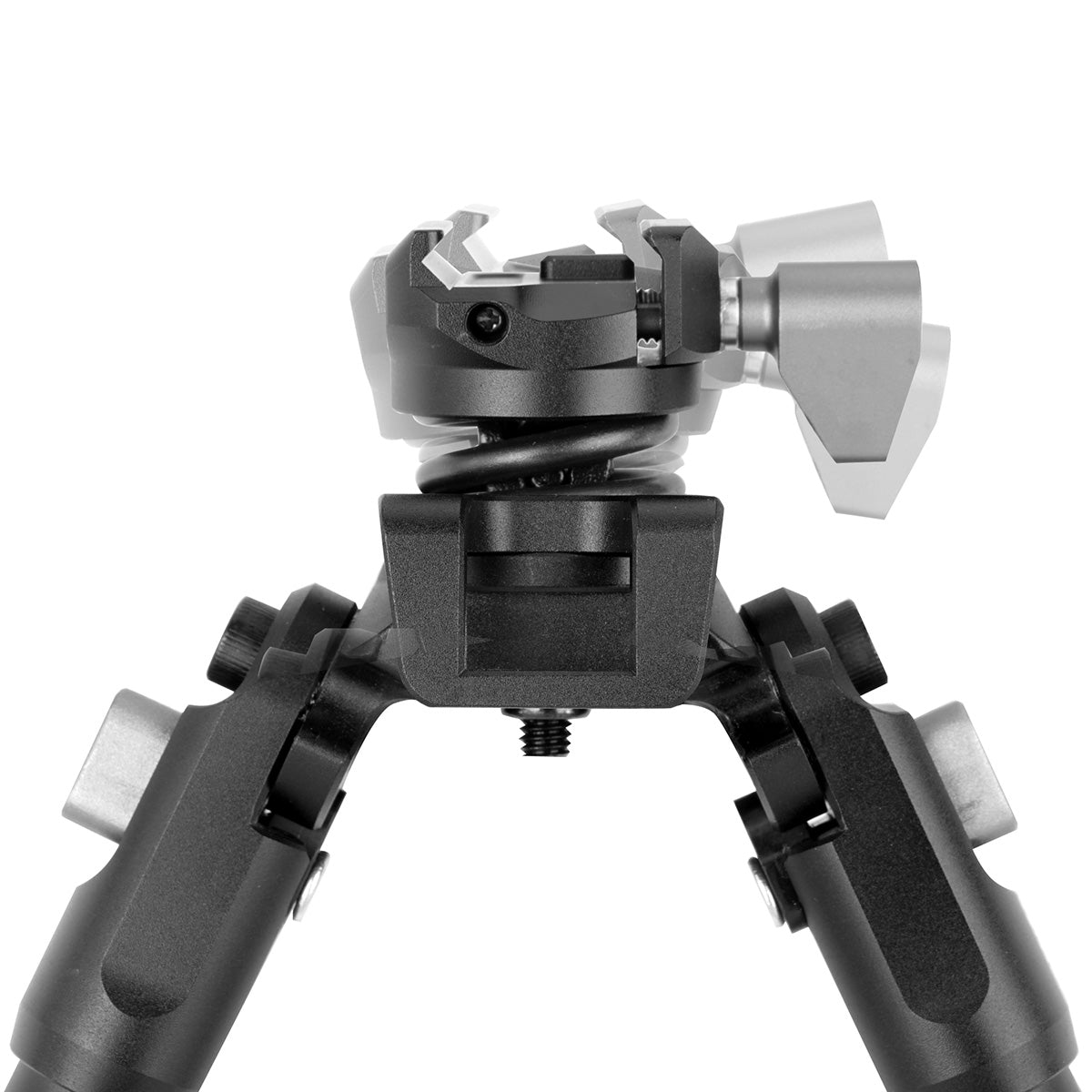 Vanguard EQUALIZER 2QS C Carbon Fiber Pivoting Bipod with Picatinny Rail Height:25-35.5cm