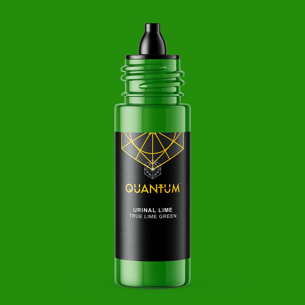 Quantum Premium Tattoo Ink - 1oz Urinal Lime (30ml)