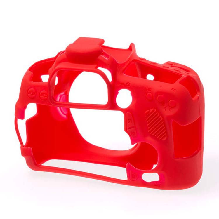 easyCover - Canon 70D DSLR - PRO Silicone Case - Red – ECC70DR