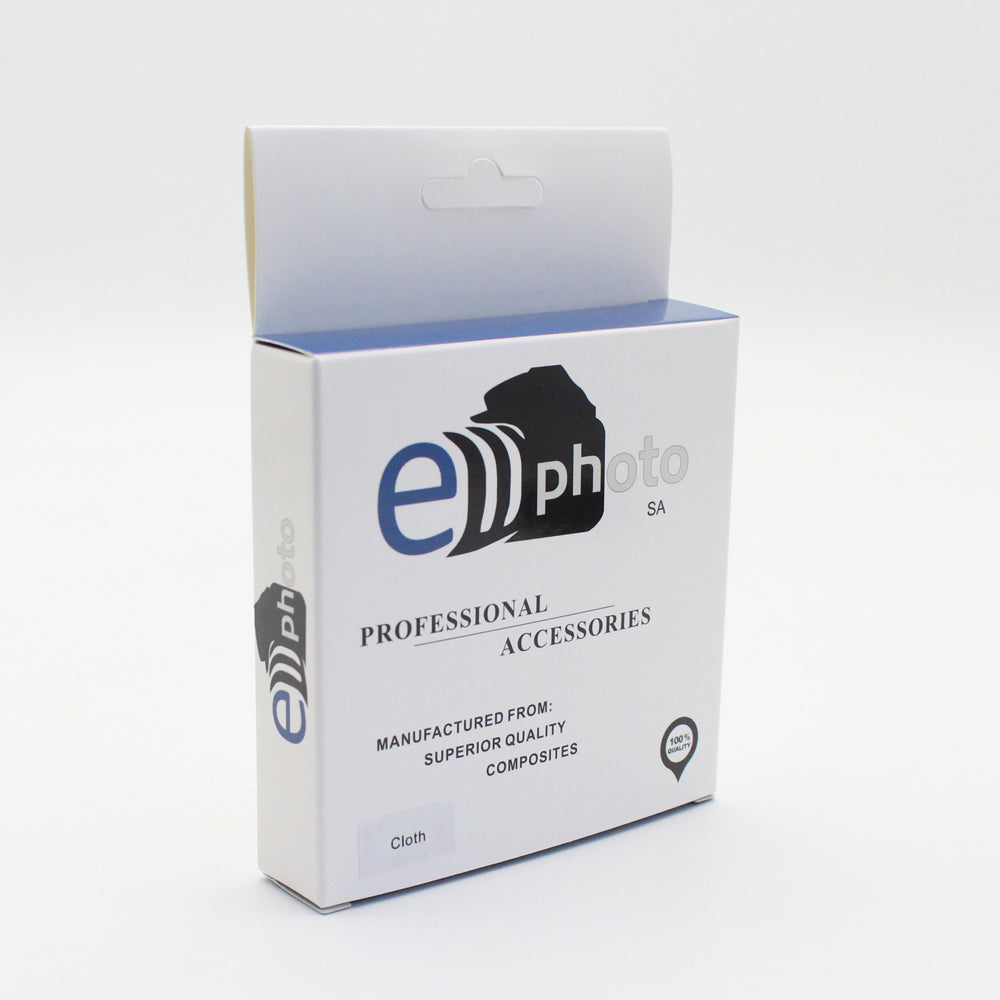 E-Photo Anti Static Cloth, Cleans Lenses, Filters &amp; LCD Screens - EPH111