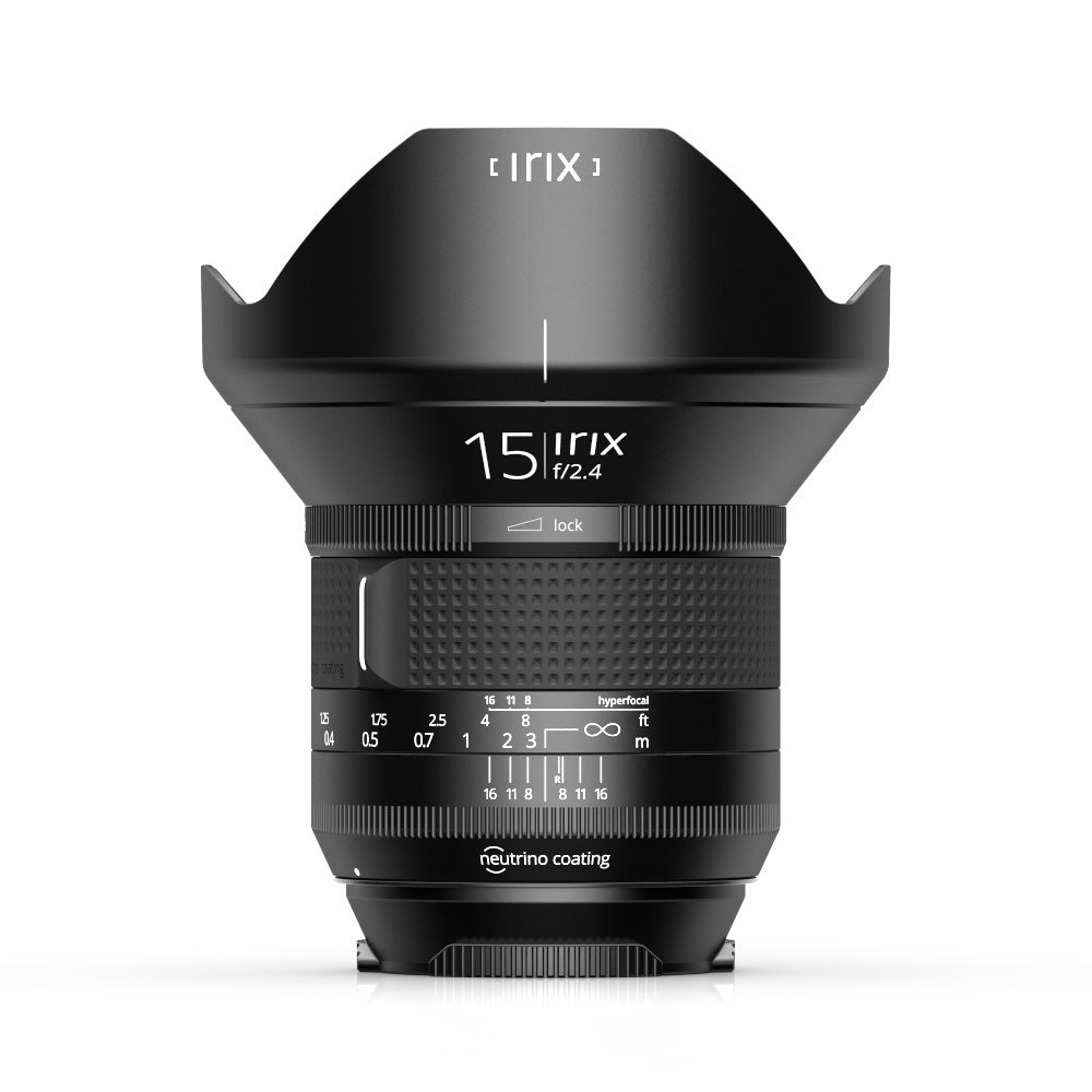 Irix 15mm Firefly prime manual focus lens for Canon DSLR&
