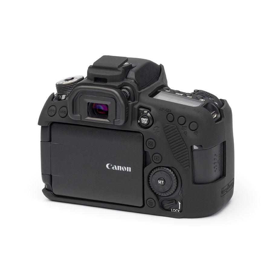 easyCover Silicone Protection Cover for Canon EOS 80D (Black)