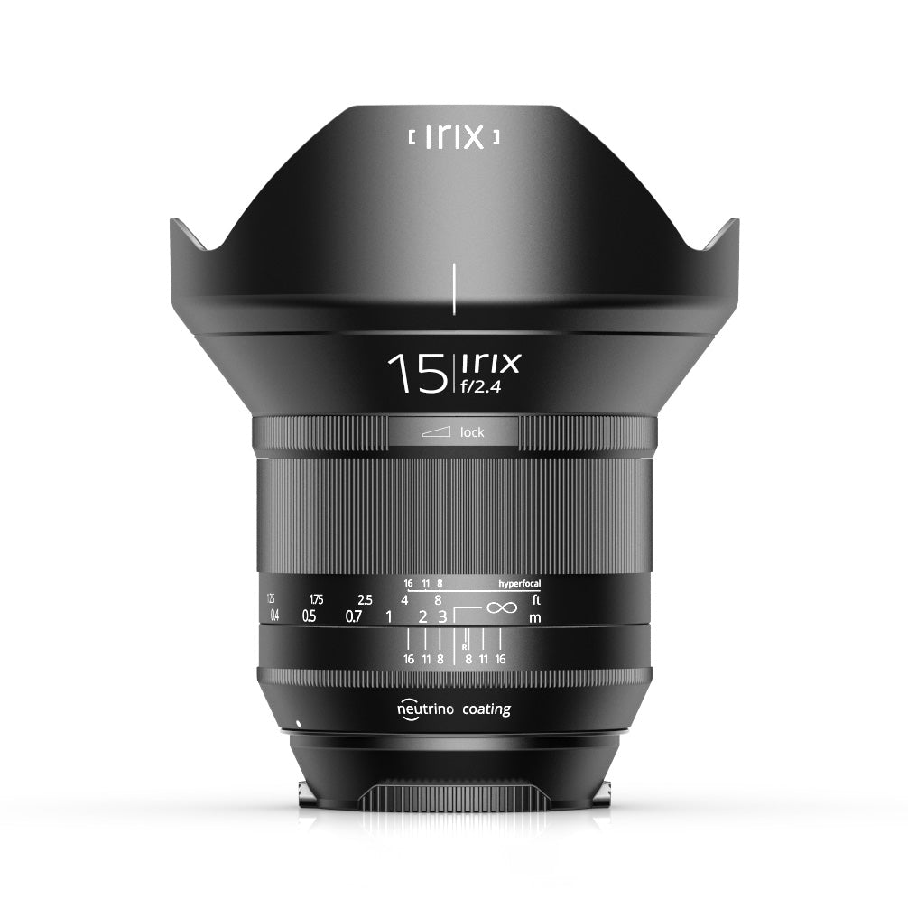 Irix 15mm Blackstone prime, manual focus wide angle lens for Canon DSLR&