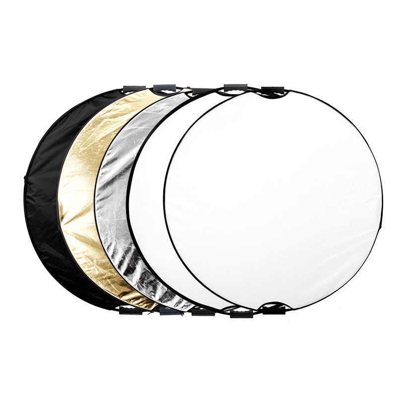 E-Photographic Professional 5 in1 110cm Reflector Kit with Handle EPH-5-1110H