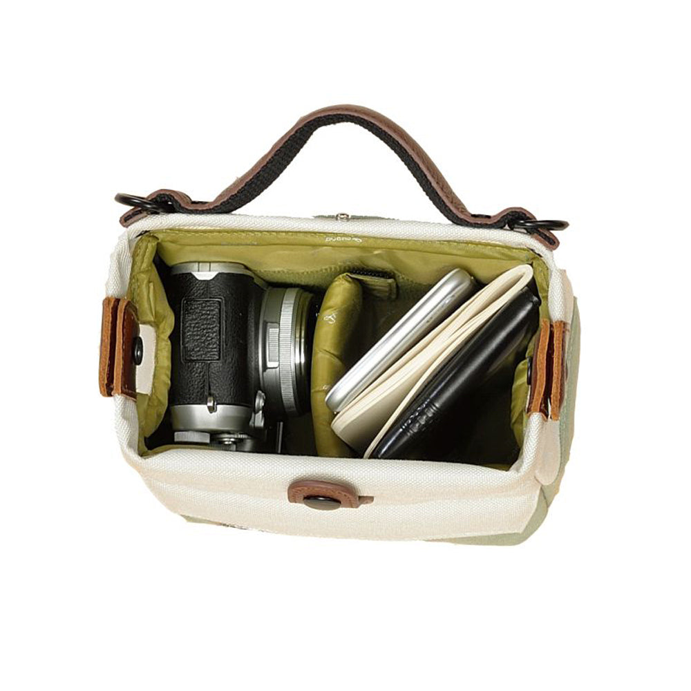 Jenova Urban Legend PRO Mirrorless Camera Bag Small-Beige & Blue-61130BGBL