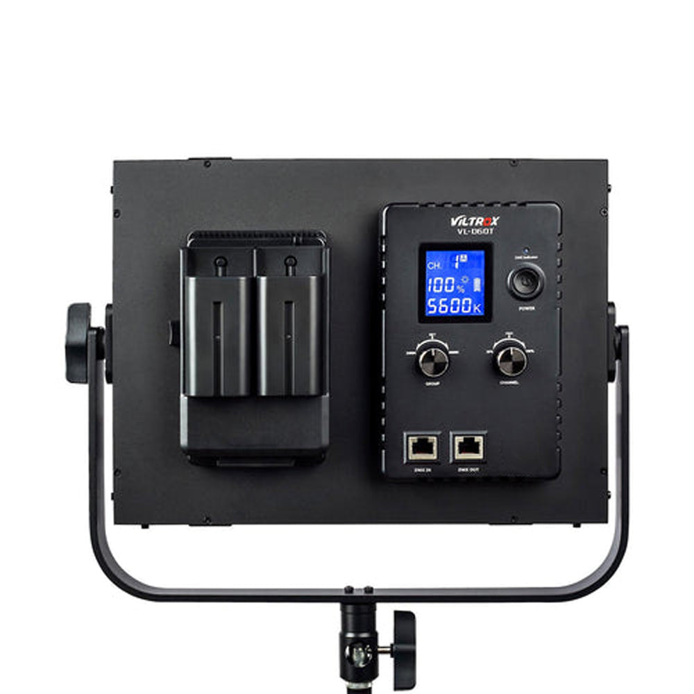 Viltrox 50 Watt VL-D640T PRO LED Studio Light with Barn Doors 3300-5600K