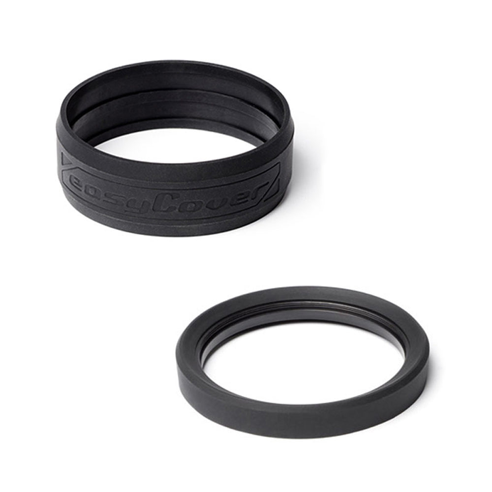 easyCover PRO 62mm Lens Silicon Rim/Ring & Bumper Protectors Black - ECLR62