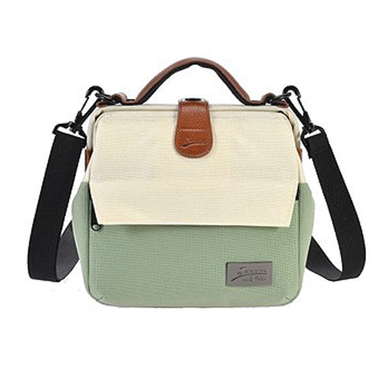 Jenova Urban Legend Professional Shoulder Bag Beige &amp; Olive Green - 61132BGGN