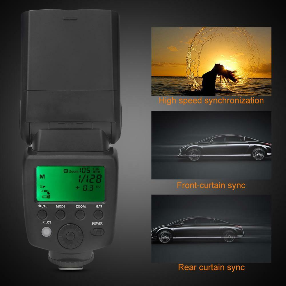 Visico ETTL 58GN PRO Speedlite for Canon DSLR & Mirrorless Cameras VS-765C