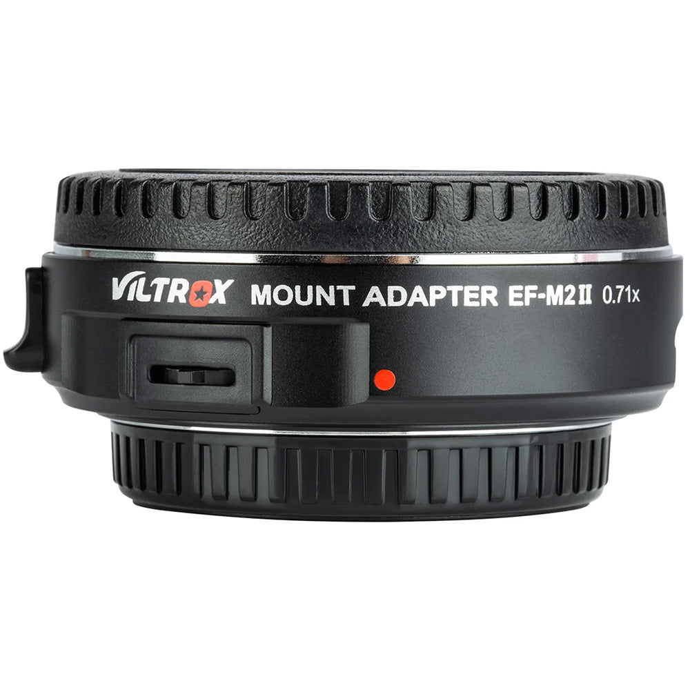 Viltrox Adapter Canon EF lens to Olympus and Panasonic M4/3 cameras, 1 f-stop increase