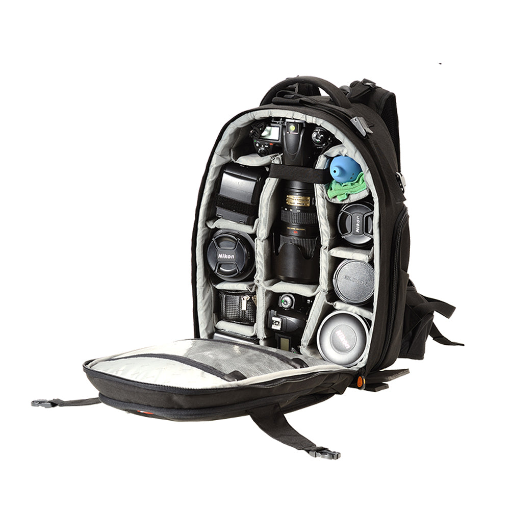 Jenova Niagra Series Professional Back-Pack - X-Large - Black - 11107