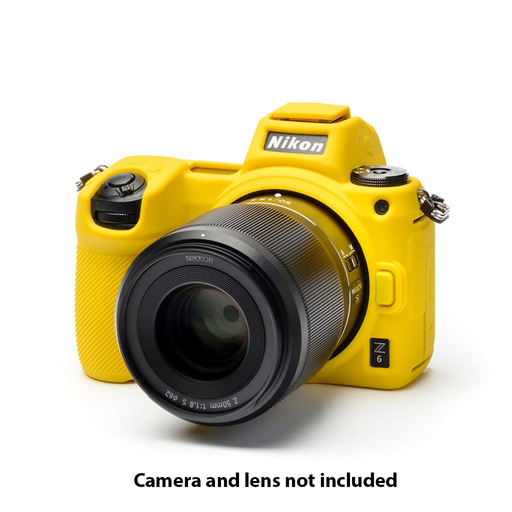 easyCover PRO Silicon Case for Mirrorless Nikon Z5 / Z6 II / Z7 II - Yellow - ECNZ5Y