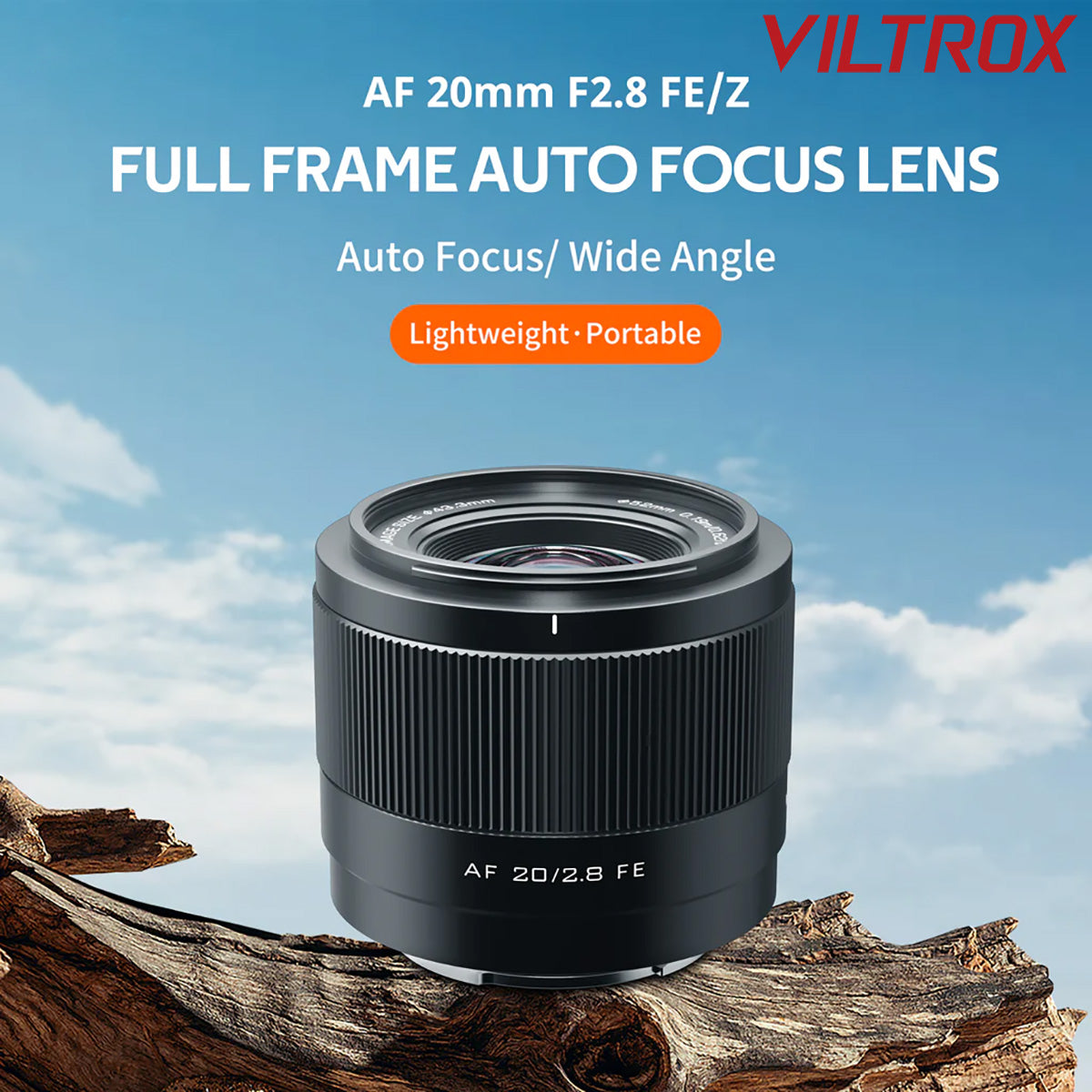 Viltrox 20mm f2.8Z AF Prime Lens for Nikon Z-Mount Full Frame Mirrorless Cameras