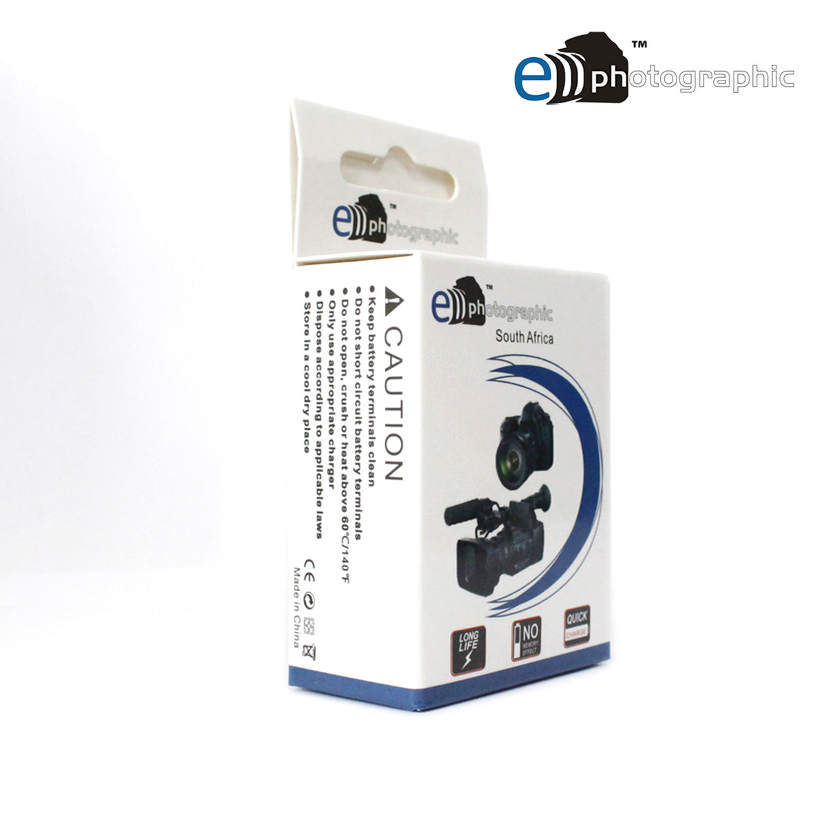 E-Photographic 1600 mAh Lithium Battery for FujiFilm W126/S - EPHNPW126S