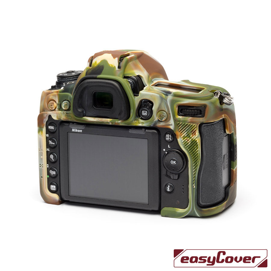 easyCover PRO Silicon Camera Case for Nikon D780 - Camouflage