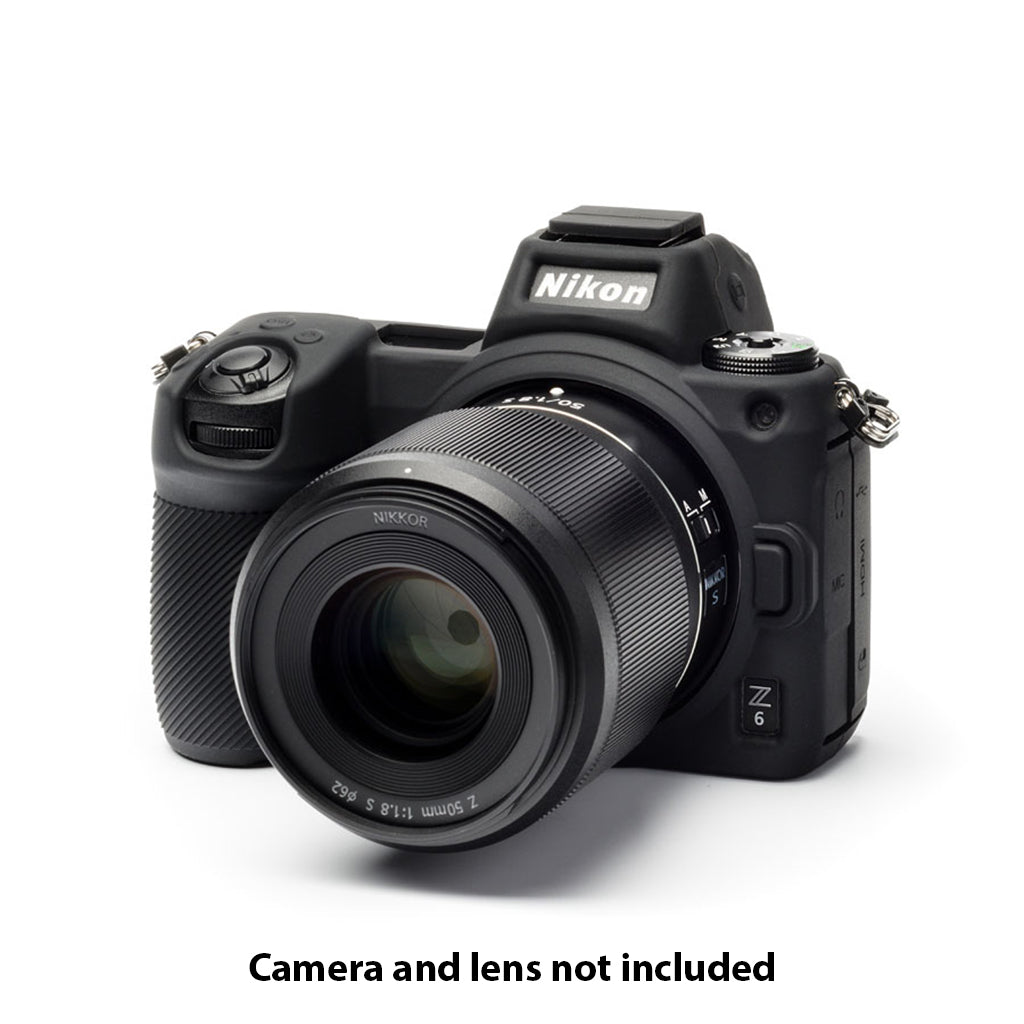 easyCover PRO Silicon Case for Mirrorless Nikon Z5 / Z6 II / Z7 II - Black - ECNZ5B
