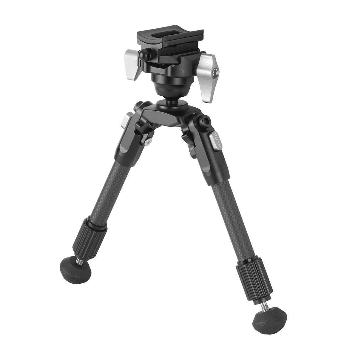 Vanguard EQ-Precision 1ARCA Carbon Fibre Gun Bipod with Arca Mount (26.5cm)