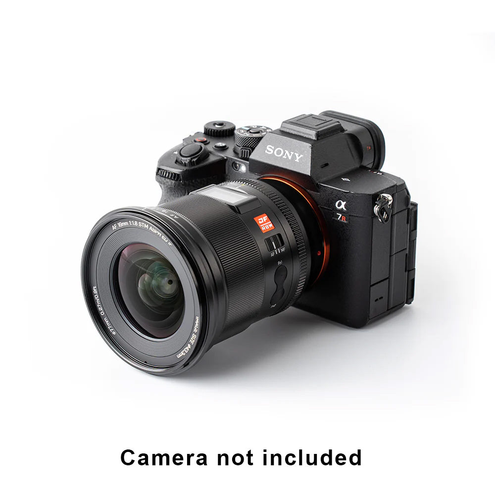 Viltrox 16mm f1.8 FE AF prime lens for Sony e-Mount Full Frame Cameras