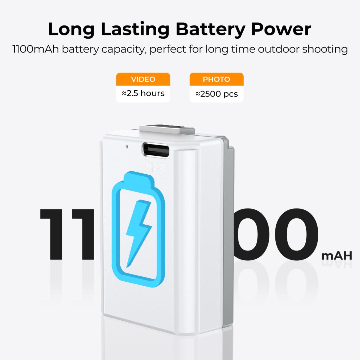 K&F Concept 2 Pack NP-FW50 1100mAh USB-C Batteries for Sony KF28.0026S1