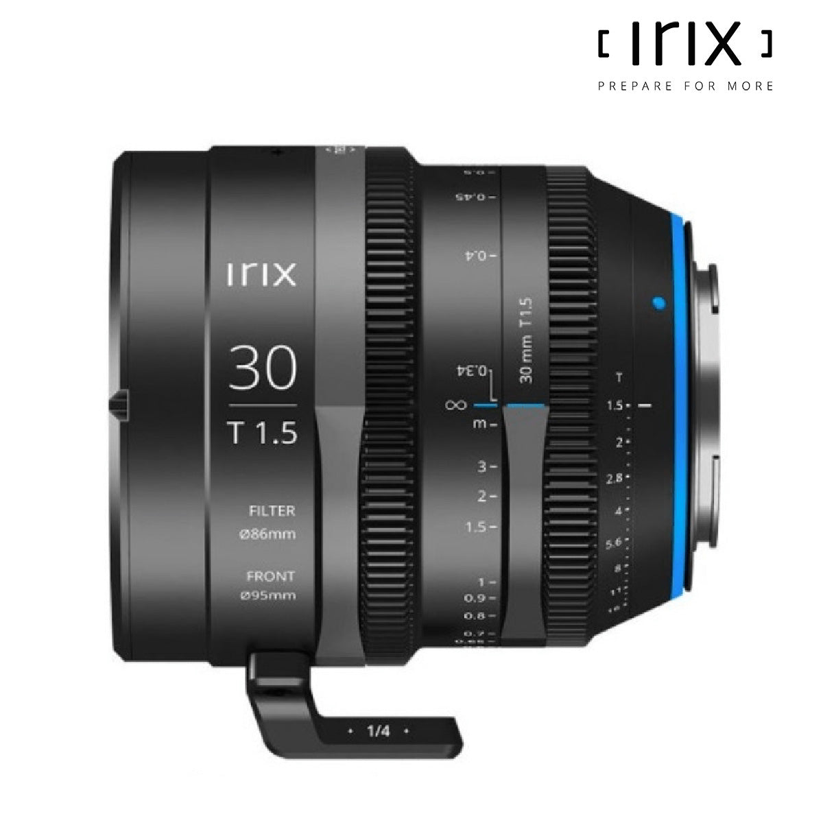 Irix 30mm T1.5 Manual Focus PRO Cinema Lens for Nikon Z-Mount Mirorless Cameras-Metric Markings