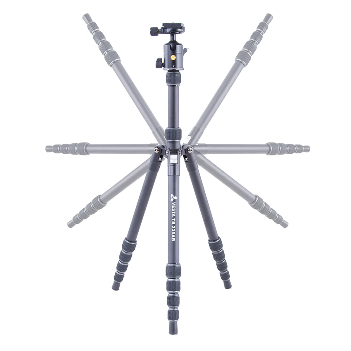 Vanguard Vesta TB 235AB Aluminium Travel Tripod With T-51 Ball Head