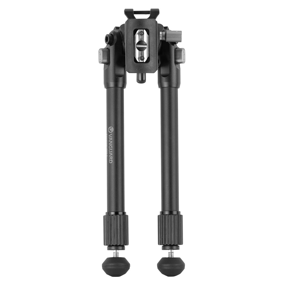 Vanguard EQUALIZER 2QSA Aluminium Bipod with Picatinny Rail – Height: 25 to 35.5cm