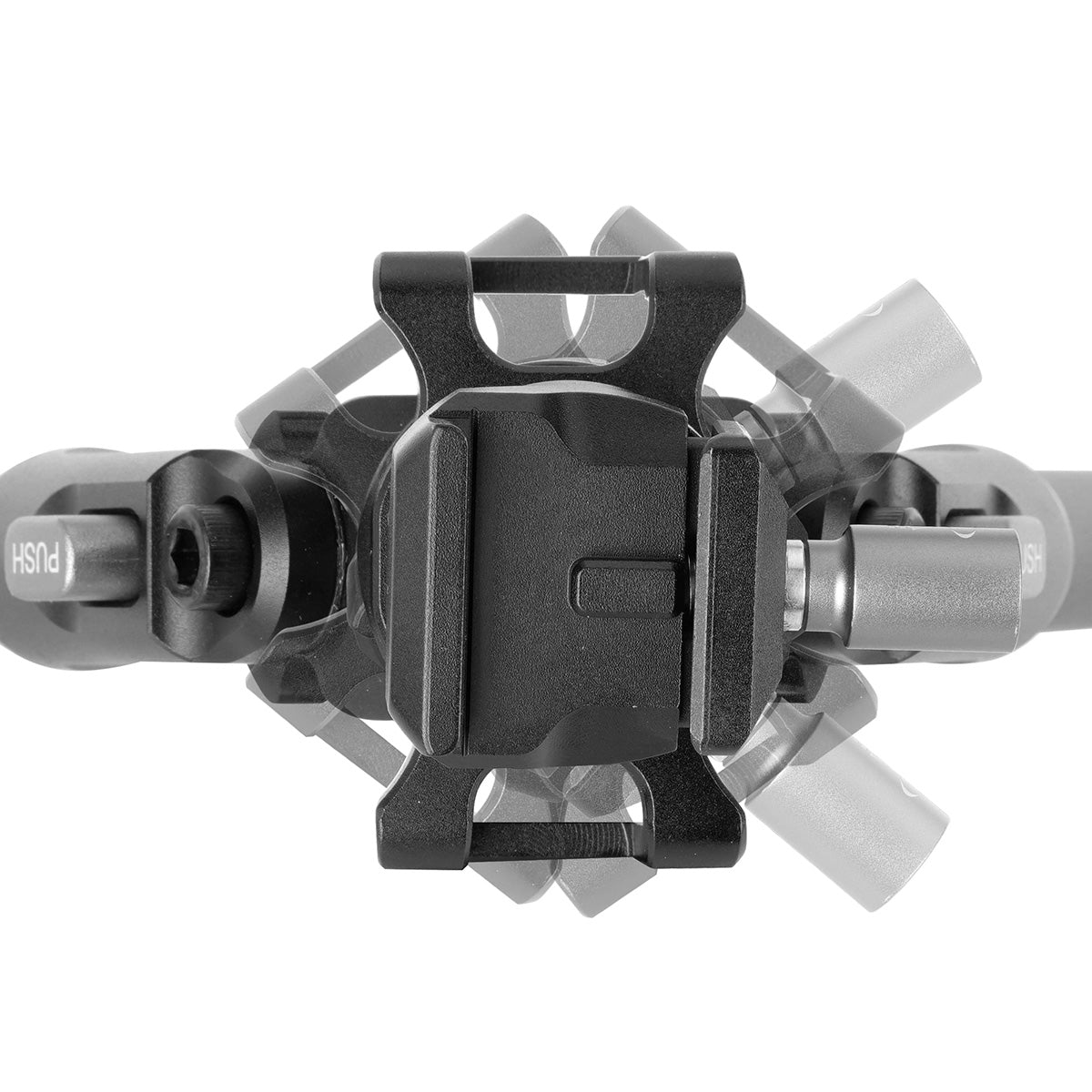 Vanguard EQUALIZER 2QSA Aluminium Bipod with Picatinny Rail – Height: 25 to 35.5cm