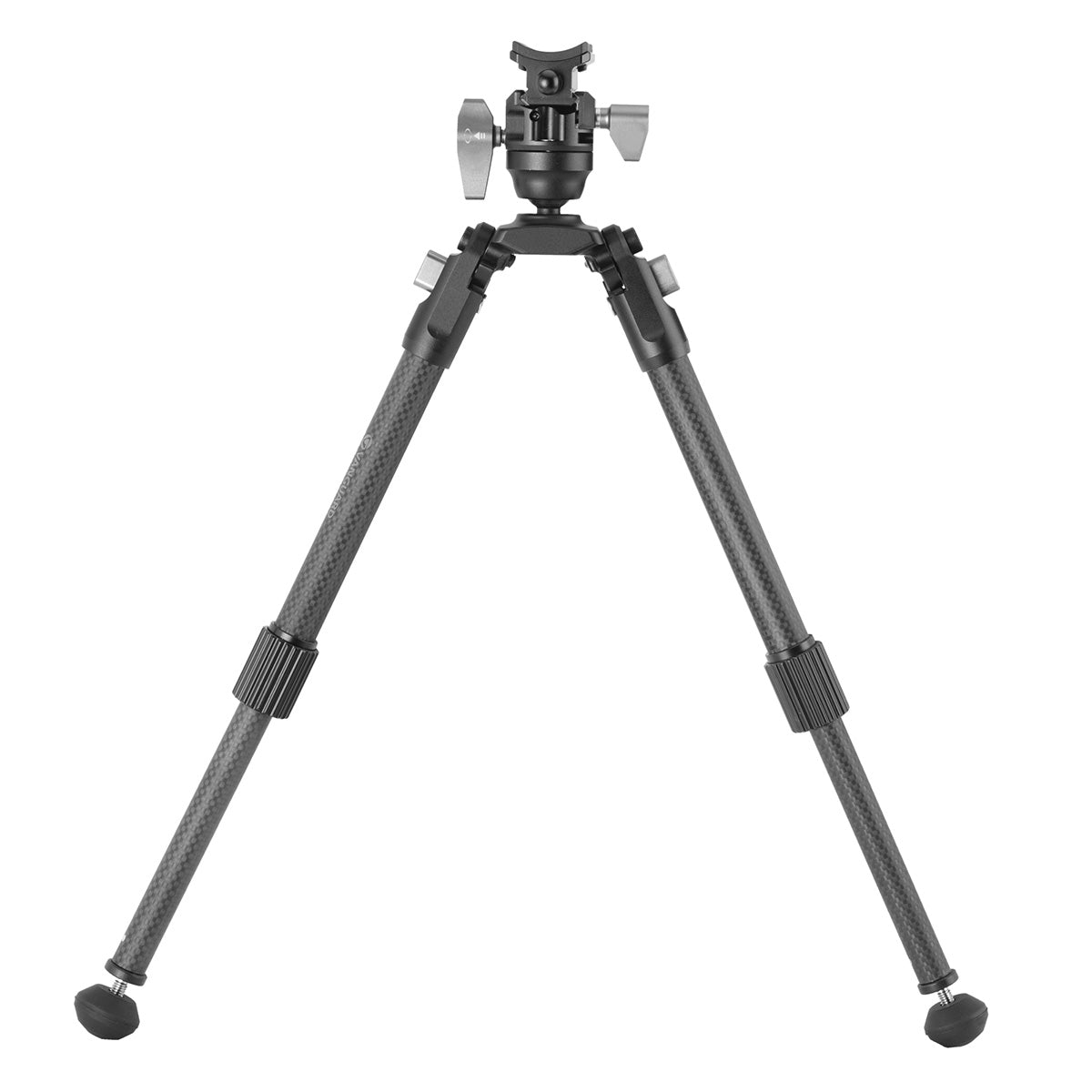 Vanguard EQ-PRECISION 2QSC Carbon Fiber Gun Bipod with Ball Head & Pic Rail Mount – Ideal for Hunting and Target Shooting - Height:-26.5 to 36.5cm
