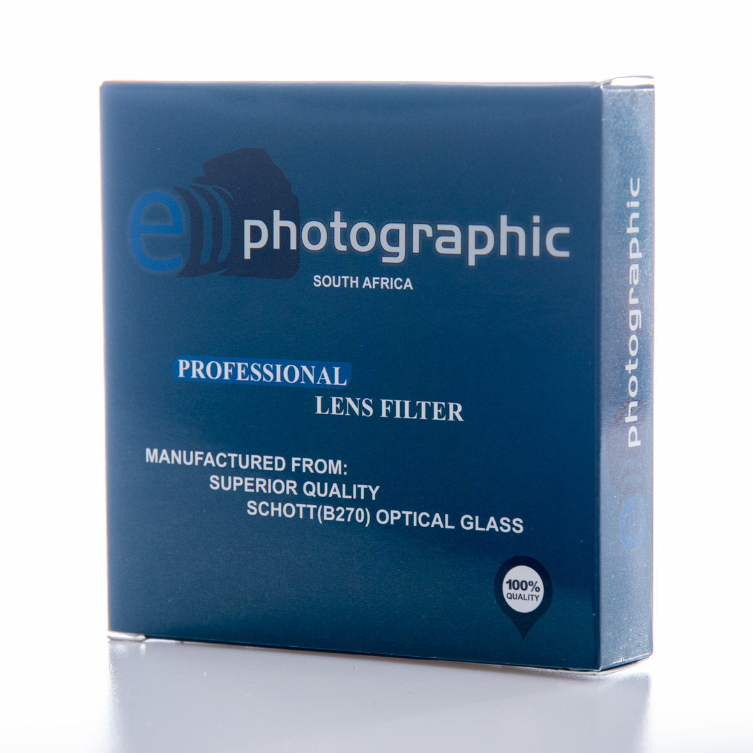 E-Photographic PRO 58mm Multicoated UV Filter-German HD B270 Schott Optics
