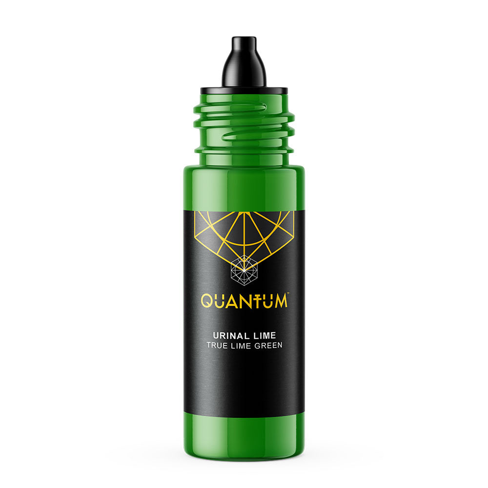 Quantum Premium Tattoo Ink - 1oz Urinal Lime (True Lime Green) 30ml