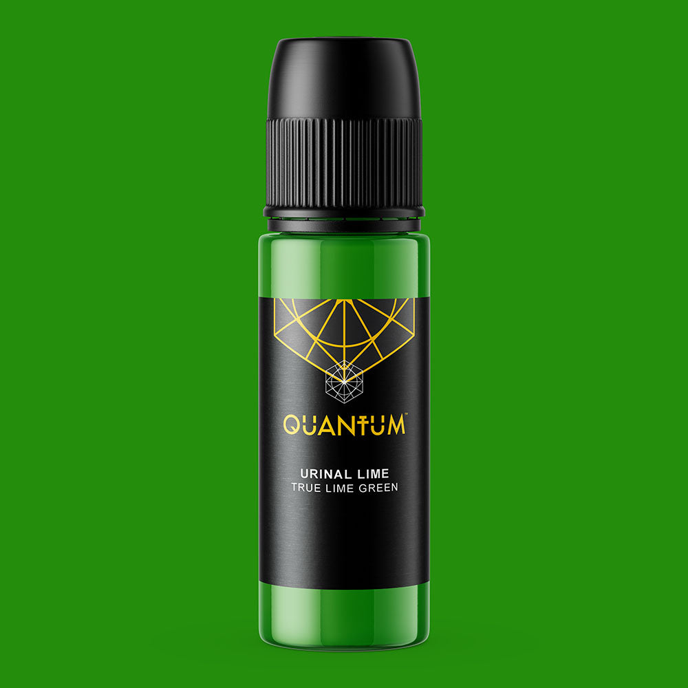 Quantum Premium Tattoo Ink - 1oz Urinal Lime (True Lime Green) 30ml