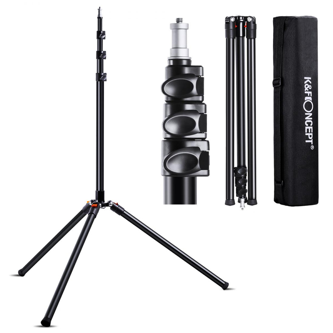 K&F Concept 2,2 meter Heavy Duty Professional Light Stand - KF34-009V1
