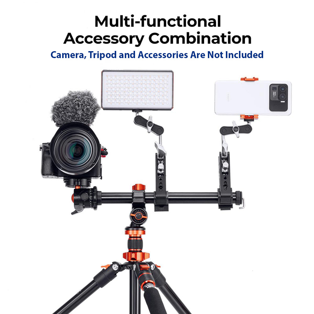 K&F Rotatable Multi-Angle Magnesium Alloy Tripod Column with Locking System