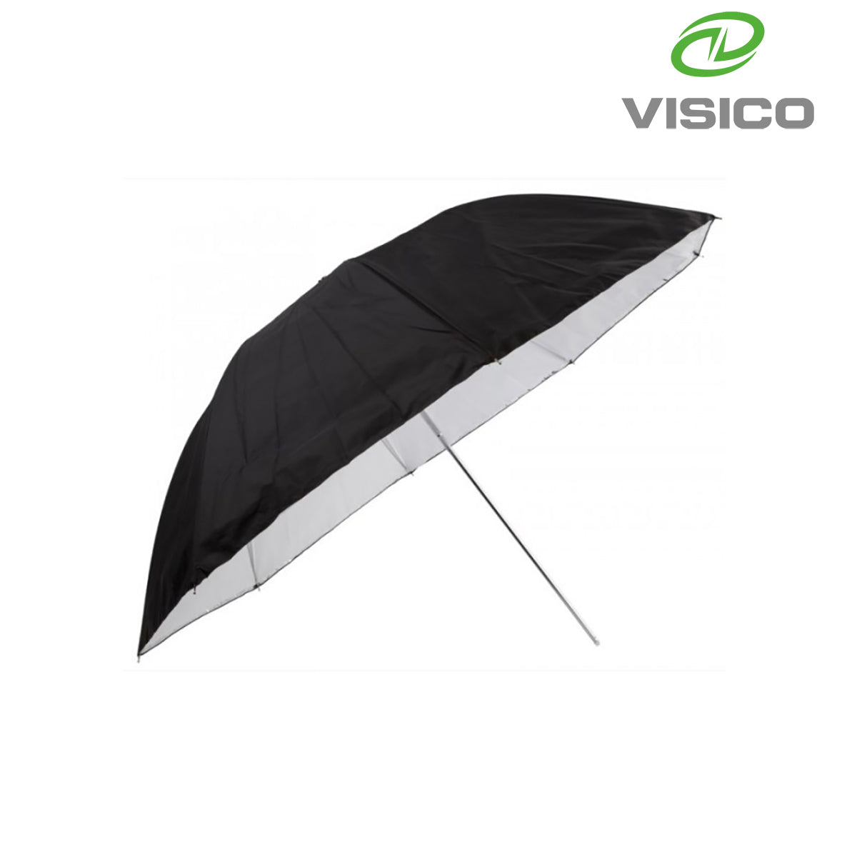 Visico 110cm PRO Photographic Umbrella Black/Silver/Translucent VSUB-007-110