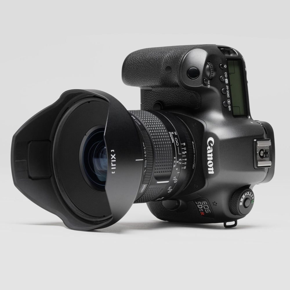 Irix 15mm Firefly prime manual focus lens for Canon DSLR&