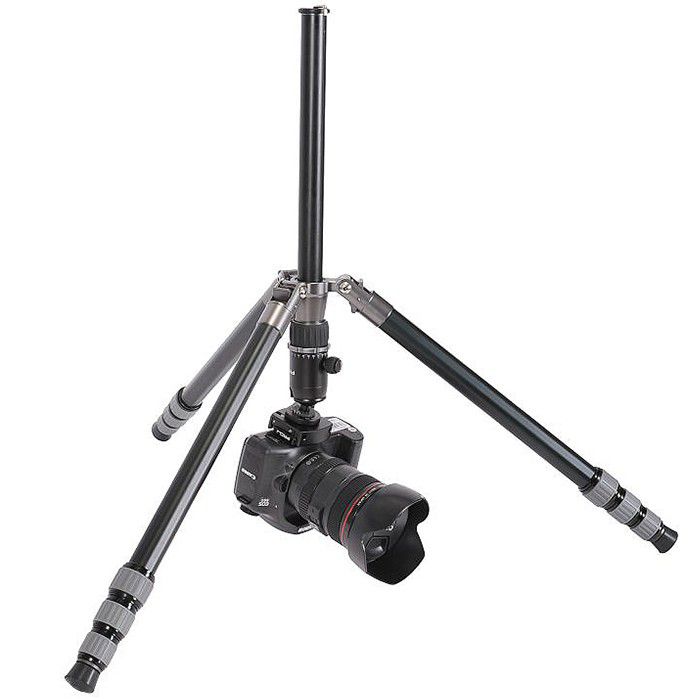 Jenova PRO.J Carbon Fibre Tripod 15kg Capacity - Mono Conversion-Silver 45872SV