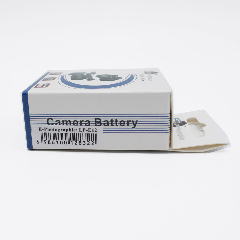 E-Photographic 850 mAh Lithium  Camera Battery for Canon LP-E12 DSLR&