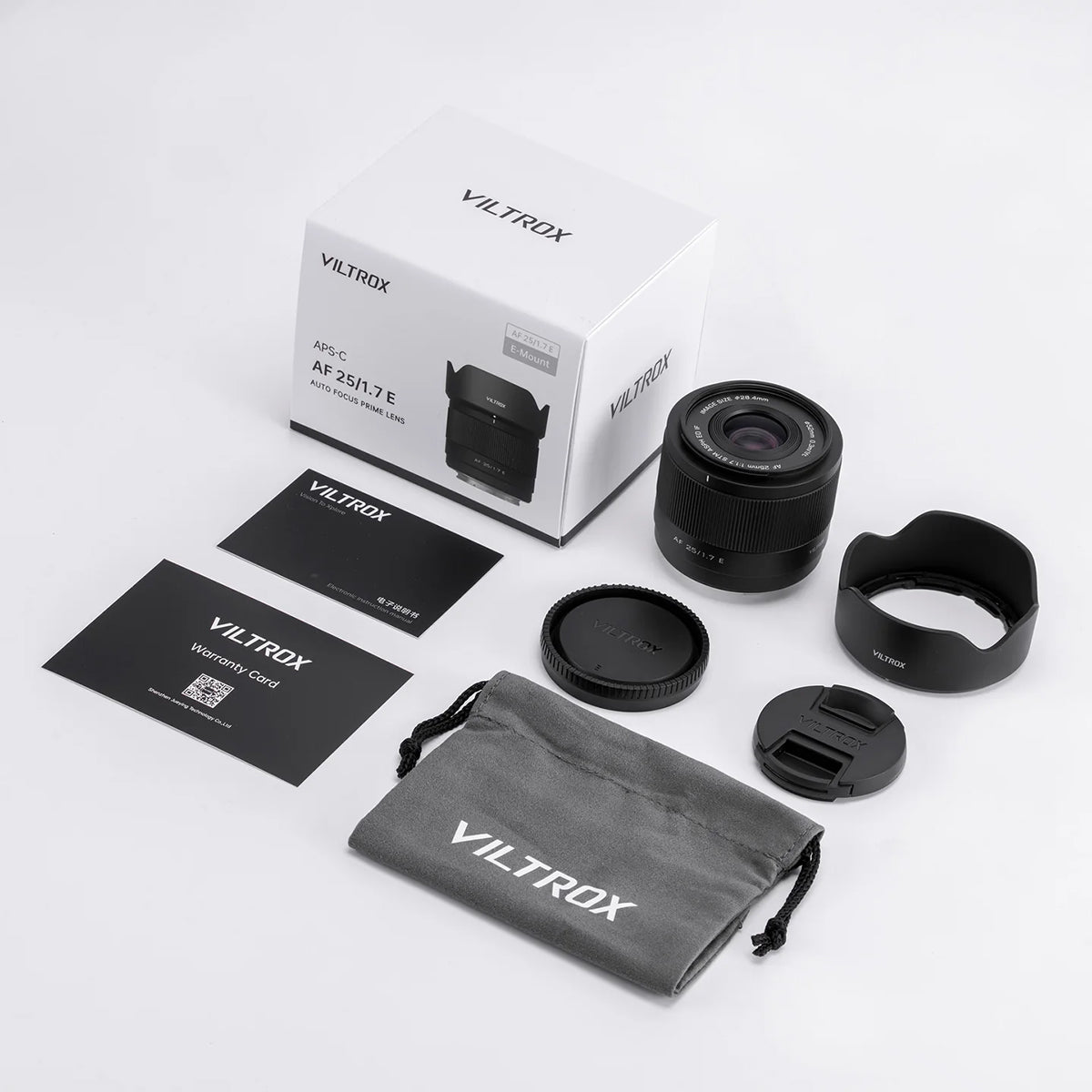 Viltrox AF 25mm f/1.7 APS-C "Air Series" Prime Lens for Sony E-Mount