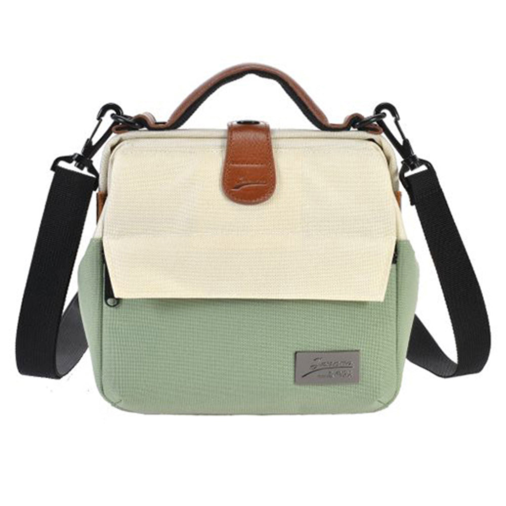 Jenova Urban Legend PRO Mirrorless Camera Bag Small-Beige & Green-61130BGGN