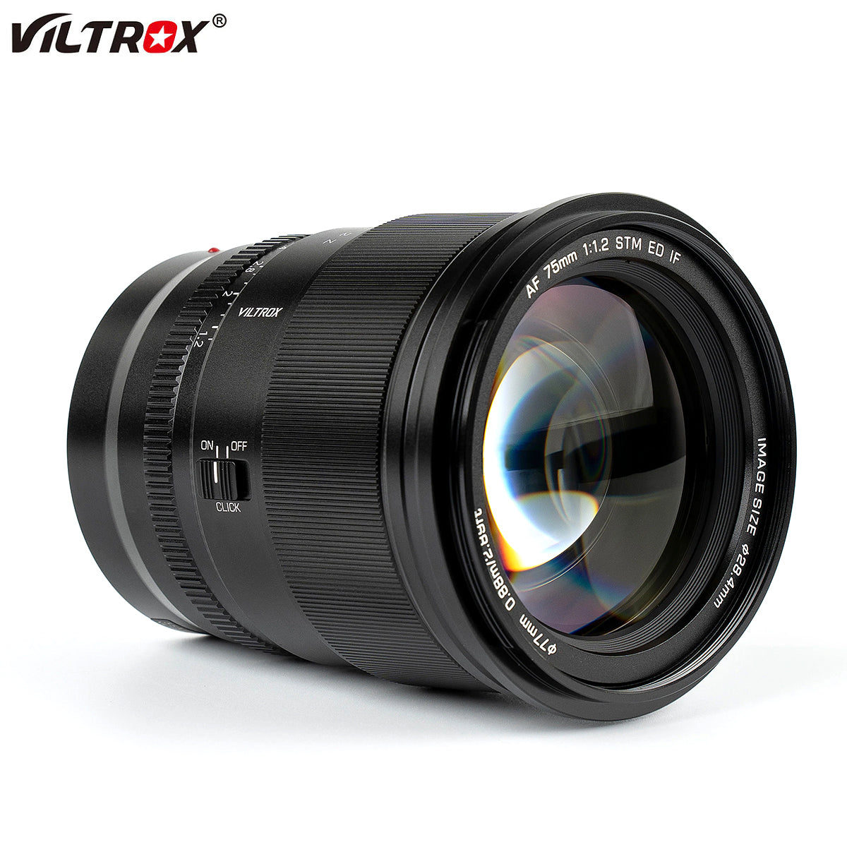 Viltrox Auto Focus 75mm f1.2 Z PRO Prime Lens Nikon Z-Mount VL-AF7512-Z