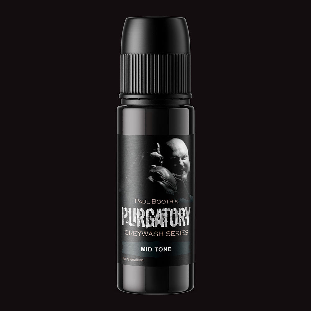 Quantum Tattoo Ink - 1oz Paul Booth Purgatory Grey Wash Set (3 x 30ml)
