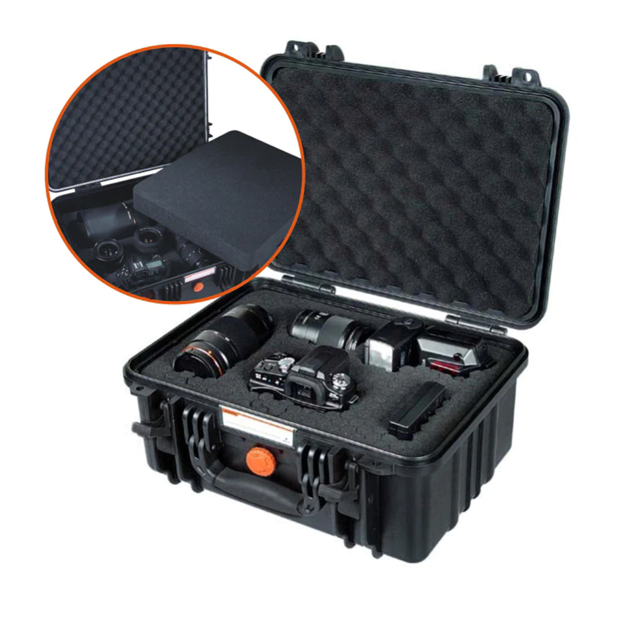 Vanguard Supreme 37F Ultra Strong Waterproof Camera Hard Case-Foam Inserts