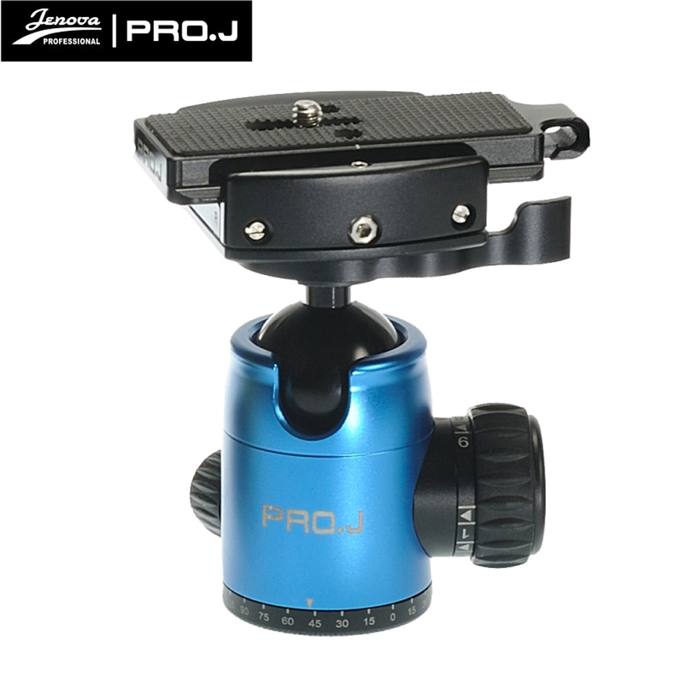 Jenova PRO.J 30Kg Capacity Heavy Duty Universal Tripod Ball Head Blue-25626BL