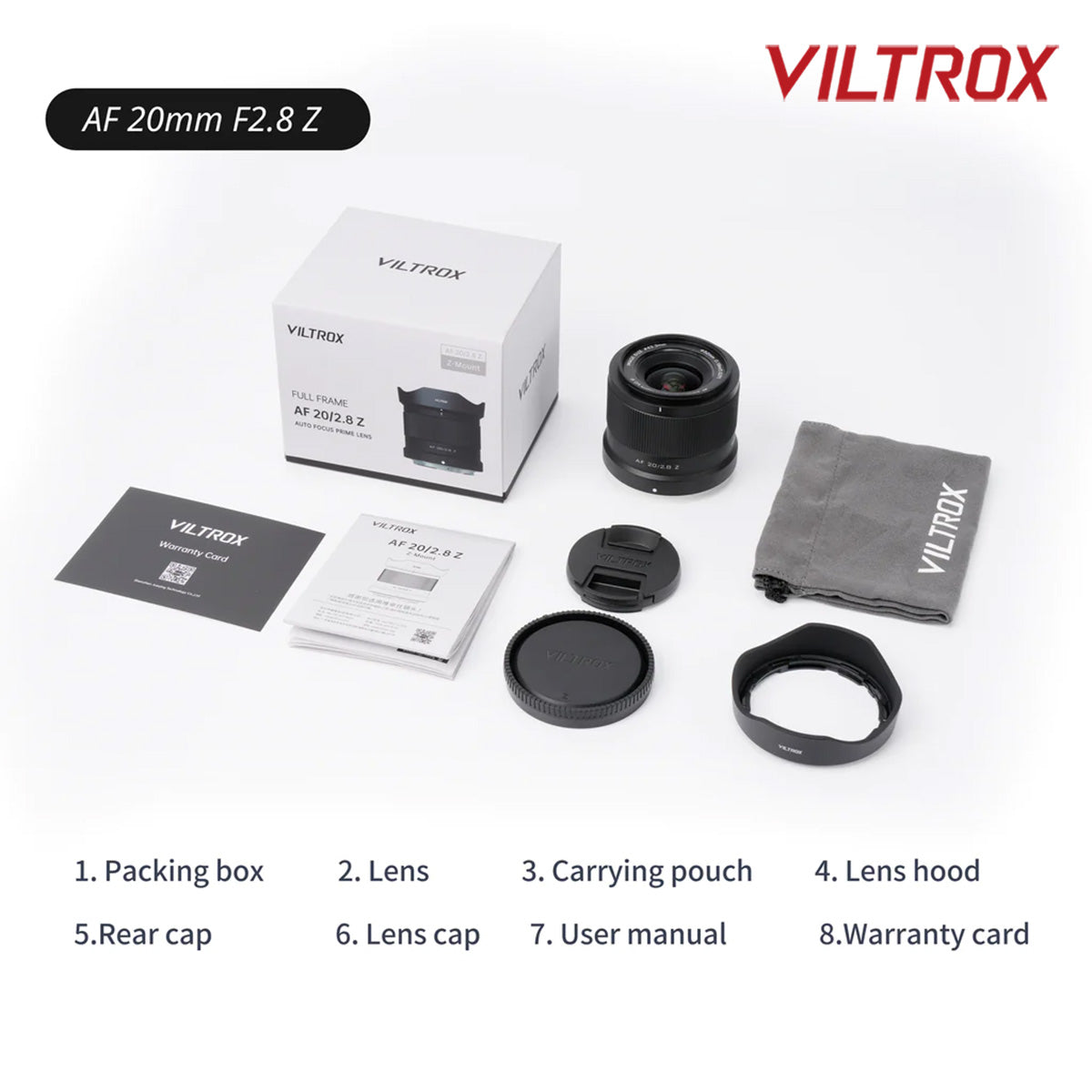 Viltrox 20mm f2.8Z AF Prime Lens for Nikon Z-Mount Full Frame Mirrorless Cameras