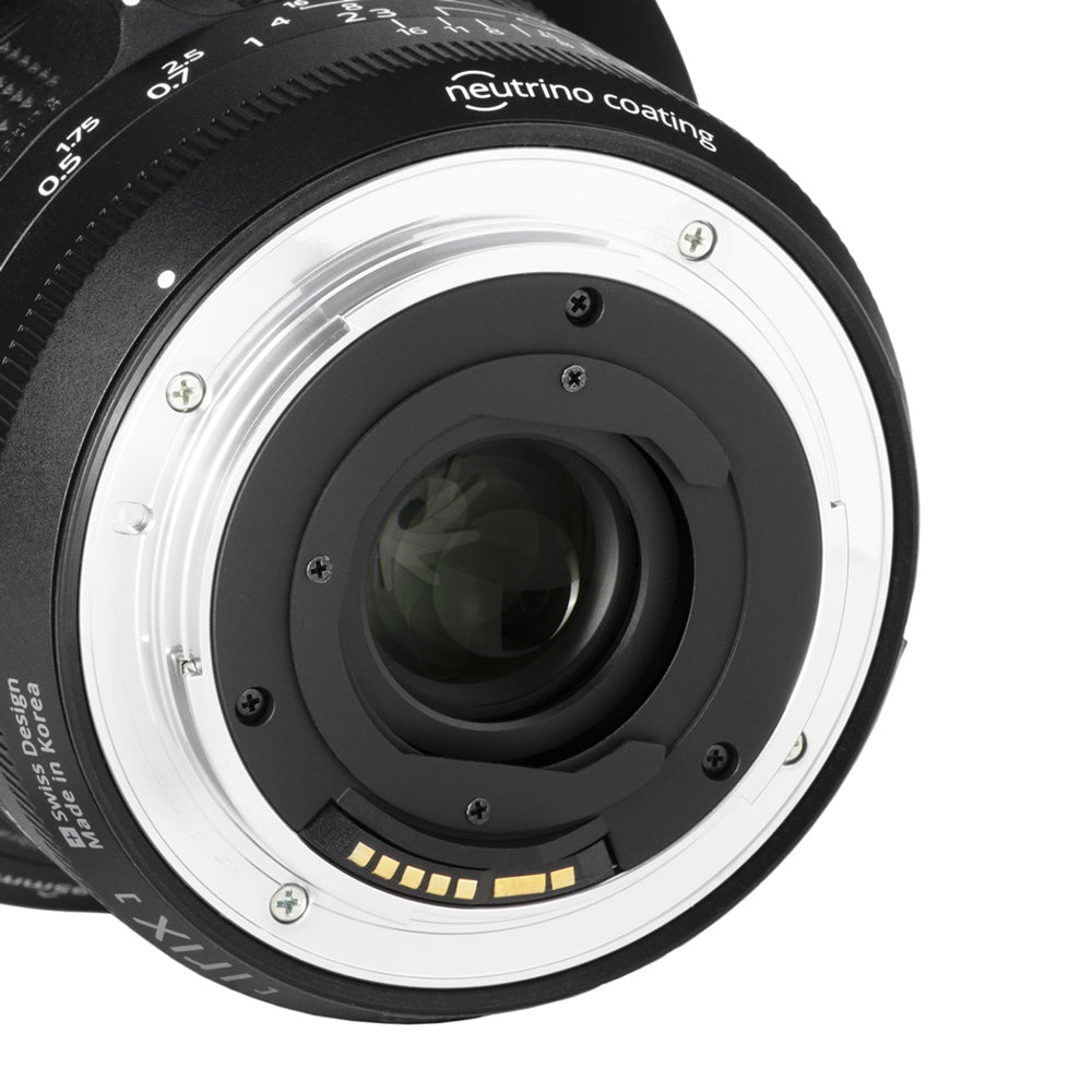 Irix 15mm Firefly prime manual focus lens for Canon DSLR&